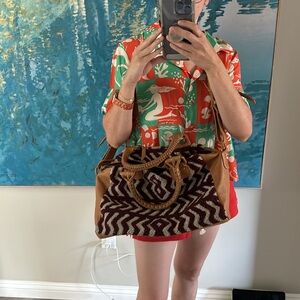 cleobella layla weekender aztec chevron